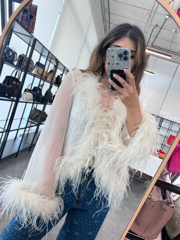 Feather Weather cardi